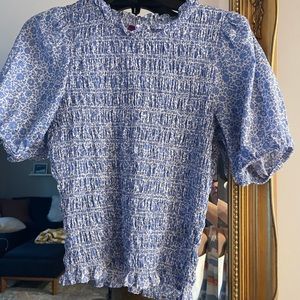 J Crew x Liberty top.  Size XS